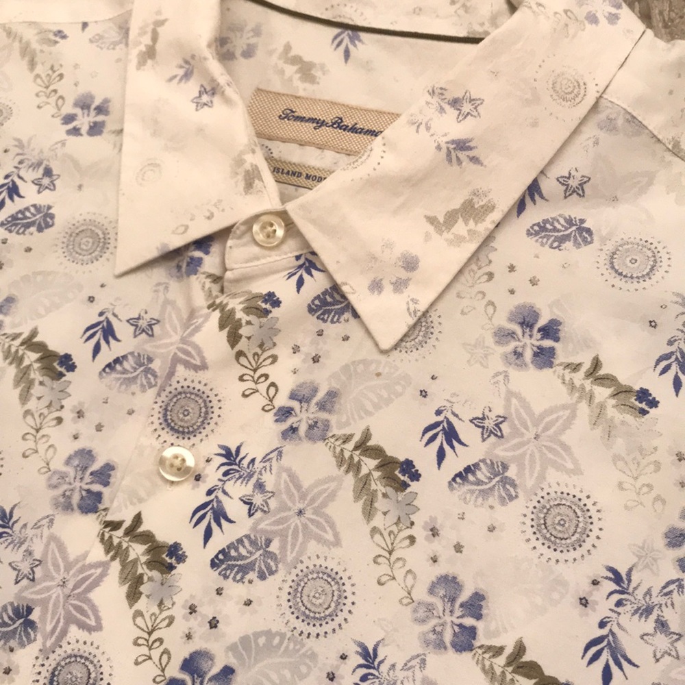Tommy Bahama long sleeve shirt.